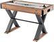 Hathaway Fullerton 48-in Air Hockey Table with Slide Scorer, 48-, Driftwood