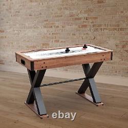 Hathaway Fullerton 48-in Air Hockey Table with Slide Scorer, 48-, Driftwood