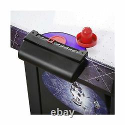 Hathaway Hat Trick 4-Ft Air Hockey Table for Kids and Adults with Electronic