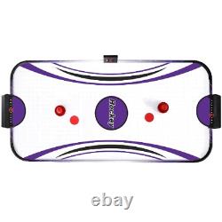 Hathaway Hat Trick 4-Ft Air Hockey Table for Kids and Adults with Electronic and