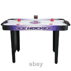 Hathaway Hat Trick Air Hockey Table, 4-tt, Purple/Black