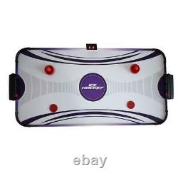 Hathaway Hat Trick Air Hockey Table, 4-tt, Purple/Black