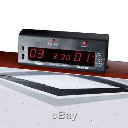 Hathaway Midtown 6 ft. Air Hockey Family Game Table w Electronic Scoring, and