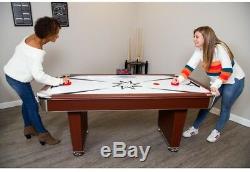 Hathaway Midtown Air Hockey Family Game Table Electronic Scoring Puck Play 6 Ft
