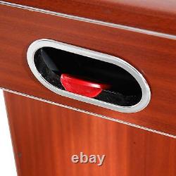Hathaway Midtown Air Hockey Table, 6-Ft, Cherry Wood Finish