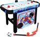 Hathaway Rapid Fire 42-in 3-in-1 Air Hockey Multi-Game Table with Multi