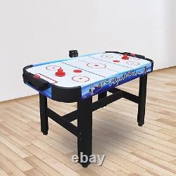 Hathaway Rapid Fire 42-in 3-in-1 Air Hockey Multi-Game Table with Multi