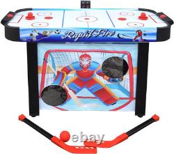 Hathaway Rapid Fire 42-in 3-in-1 Air Hockey Multi-Game Table with Multi