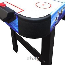 Hathaway Rapid Fire 42-in 3-in-1 Air Hockey Multi-Game Table with Multi