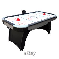 Hathaway Silverstreak 6-Foot Air Hockey Game Table for Family Game Rooms with