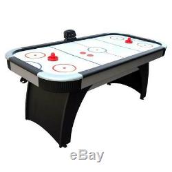 Hathaway Silverstreak 6 ft. Air Hockey Game Table for Family Game Rooms with