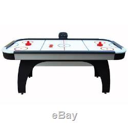 Hathaway Silverstreak 6 ft. Air Hockey Game Table for Family Game Rooms with