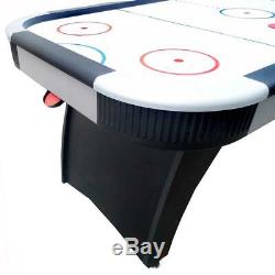 Hathaway Silverstreak 6 ft. Air Hockey Game Table for Family Game Rooms with