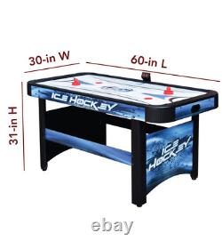 Hathaway Table Hockey Table BG1009H 5-Ft Air Powered Hockey Game Table