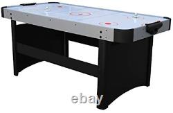 High Quality Lightspeed Air Hockey Table Silver High Powered Fan Improve Airflow