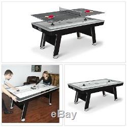 Hockey Tables 80 in NHL Air Powered Hover W Table Tennis Top Recreation Black US