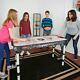 Hover Hockey Table Sports 54 NHL Adjustable Height Air Powered Game Floor Play