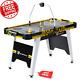 Indoor Game 54 in. Air Powered Hockey Table with Overhead Electronic Scorer NEW