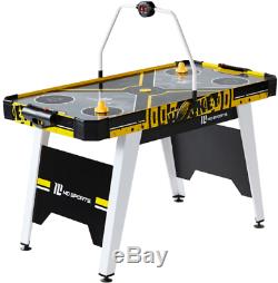 Indoor Game 54 in. Air Powered Hockey Table with Overhead Electronic Scorer NEW