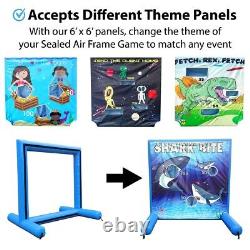 Interactive Sealed Inflatable Air Frame Game Hockey Kids Event Party Carnival