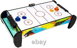 Kids Air Hockey Table Electronic Air Hockey Table for Kids and Adults with and