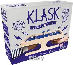 Klask the Exciting Mix of Air Hockey, Table Football and Magnets, Black