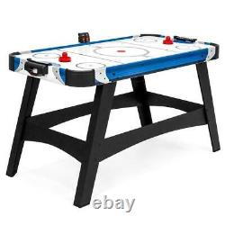 Large 54in Air Hockey Table Game Room Office LED Score Boar with2 Pucks 2 Pushers