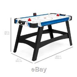Large Air Hockey Table 54in Game Room Office with2 Pucks 2 Pushers LED Score Board