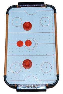 Leeds Table Top Mini Air Hockey Game Battery Operated 20 x 12 x 4 NEW in Box