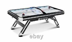 MD Hockey Table Air Powered 2 Player Set 90 x 48 Titan Steel Legs Black New