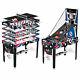 MD Sports 48 12 In 1 Combo Game Table, Air Hockey, Knock Hockey, Foosball, Bask