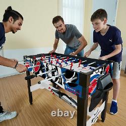MD Sports 48 12 In 1 Combo Game Table, Air Hockey, Knock Hockey, Foosball, Bask