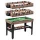 MD Sports 48 3-in-1 Combo Air Powered Hockey Billiards and Foosball Game Table