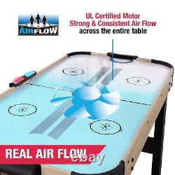MD Sports 48 Air Powered Hockey Table, 48 x 24 x 30
