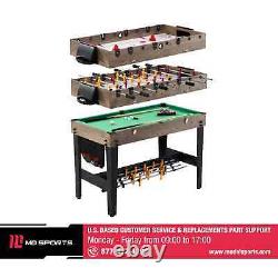 MD Sports 48 Inch 3-in-1 Combo Game Table Green