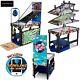 MD Sports 48 inch 12-in-1 Combo Multi-Game Table, Games with Air Powered Hockey