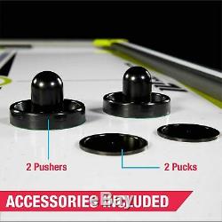 MD Sports 80 x 42-Inch 2-Player Air Hockey Table w Electronic Scorer (Open Box)
