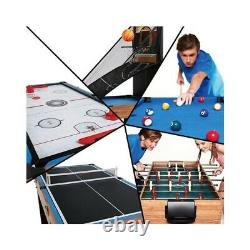 MD Sports 84 Air Hockey Table with Electronic Score & LED Lights