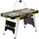 MD Sports Air Hockey Game Table Overhead Electronic Scorer Black/Yellow 54X27X32