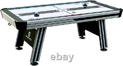 MD Sports Air Hockey Table for Adults and Kids, with LED Lights and Sound Effect