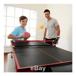 MD Sports Air Powered Hockey Table Top with Table Tennis Top
