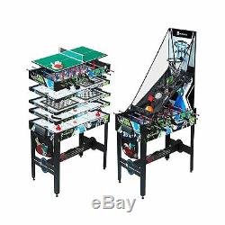 MD Sports Game Combination Table Set Multiple Styles Air Hockey Foosball CBF048