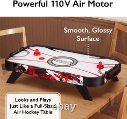 Mainstreet Classics by GLD Products Table Top Air Hockey 35-Inch, Multicolor