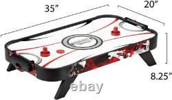 Mainstreet Classics by GLD Products Table Top Air Hockey 35-Inch, Multicolor