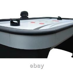 Man Cave Air Hockey Game Table 6ft w Scratch-Resistant Surface and 160 Air Holes