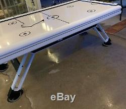 Medal Sports 89 inch Electronic Powered Air Hockey Game Table with LED Scorer