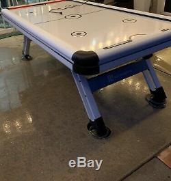 Medal Sports 89 inch Electronic Powered Air Hockey Game Table with LED Scorer