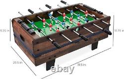 Mesa De Juegos Combinada Multiple Varios Juegos 4 En 1 Billar Futbolito PingPong