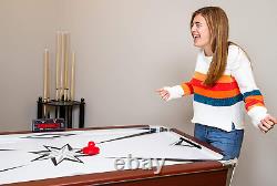 Midtown 6' Air Hockey Family Game Table with Electronic Scoring