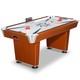 Midtown 6-Foot Air Hockey Table with Electronic Scoring and Cherry Wood-Tone